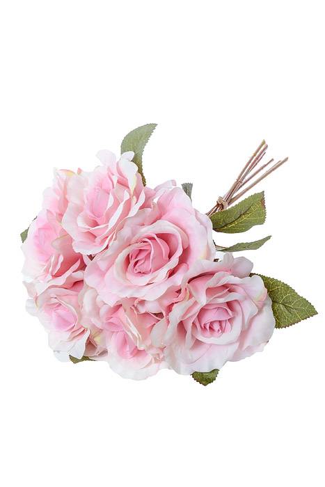 13&quot; Rose Bouquet Pink