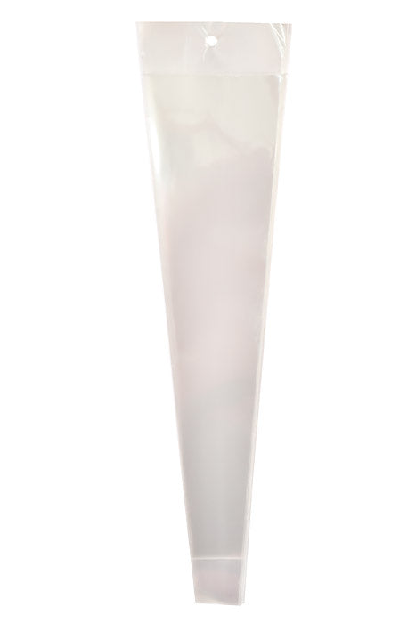 2.25&quot; X 5.5&quot; X 23.5&quot; Floral Sleeves Clear Pkg/50