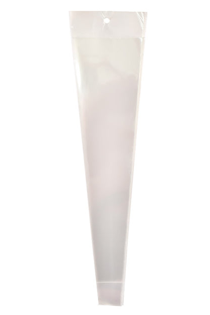 2.25&quot; X 5.5&quot; X 23.5&quot; Floral Sleeves Clear Pkg/50