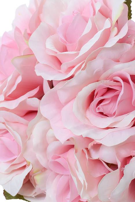 13&quot; Rose Bouquet Pink