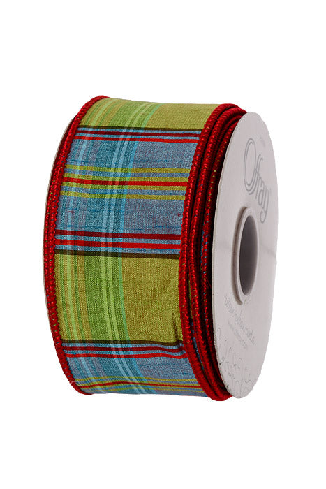 2.5" X 10Yds Wired Josie Ribbon Multi Color
