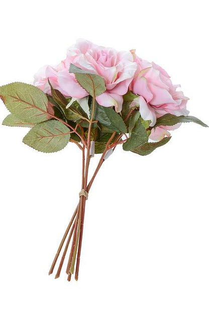 13&quot; Rose Bouquet Pink
