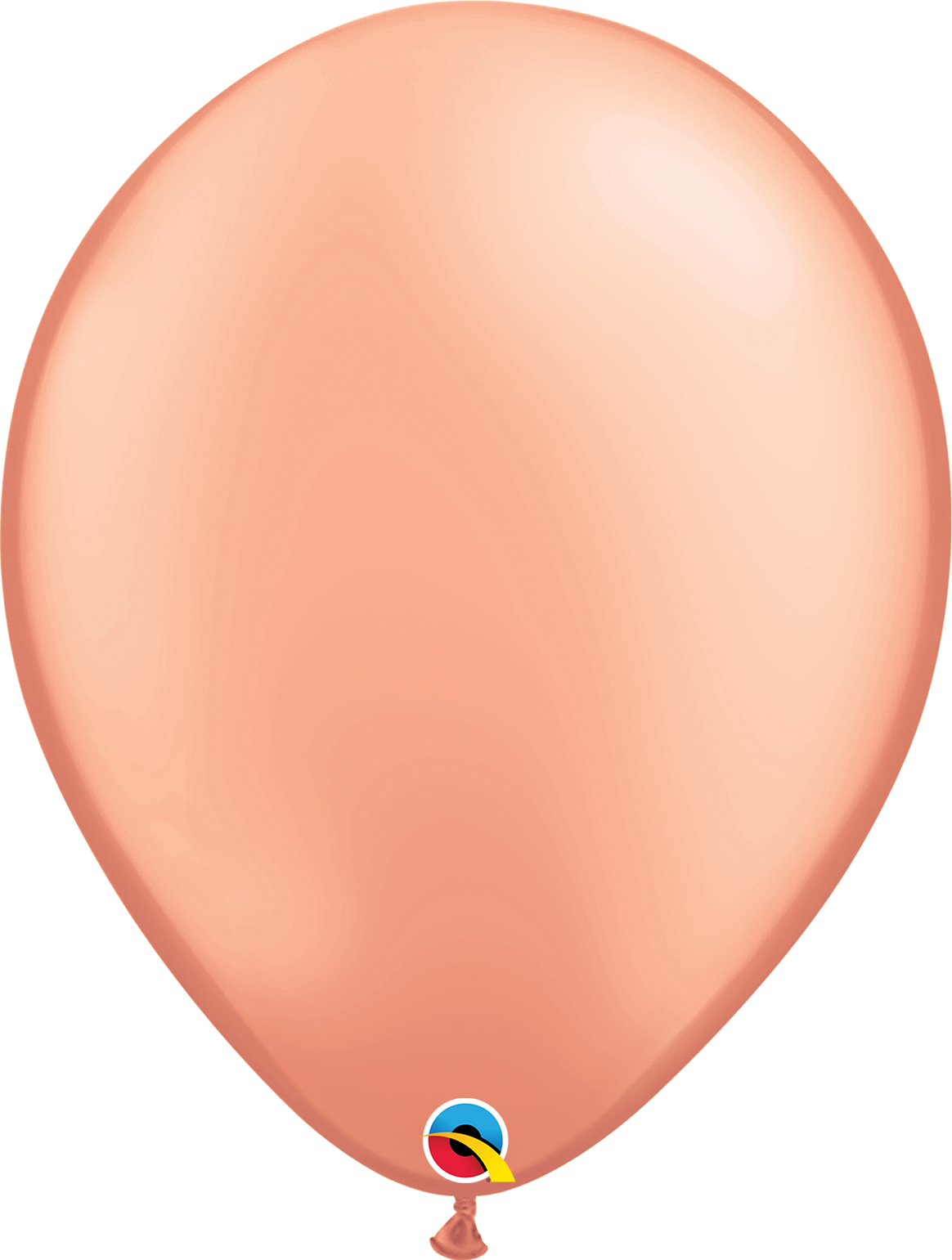 16" Round Latex Balloon Rose Gold Pkg/50