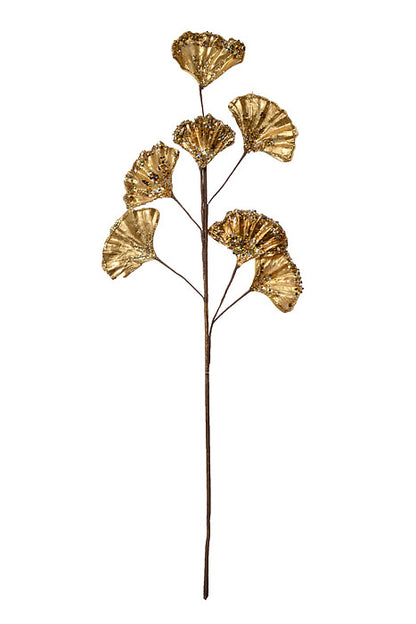 29" Gingko Jewel Spray Light Gold