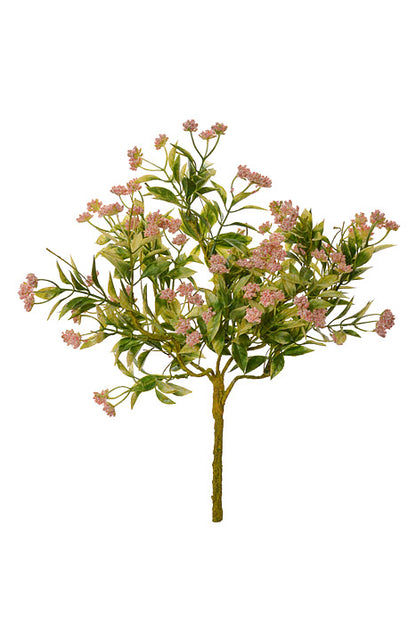 17" Mini Blossom Bush Pink