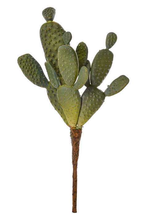 10.5" Pear Cactus Pick Green/Gray