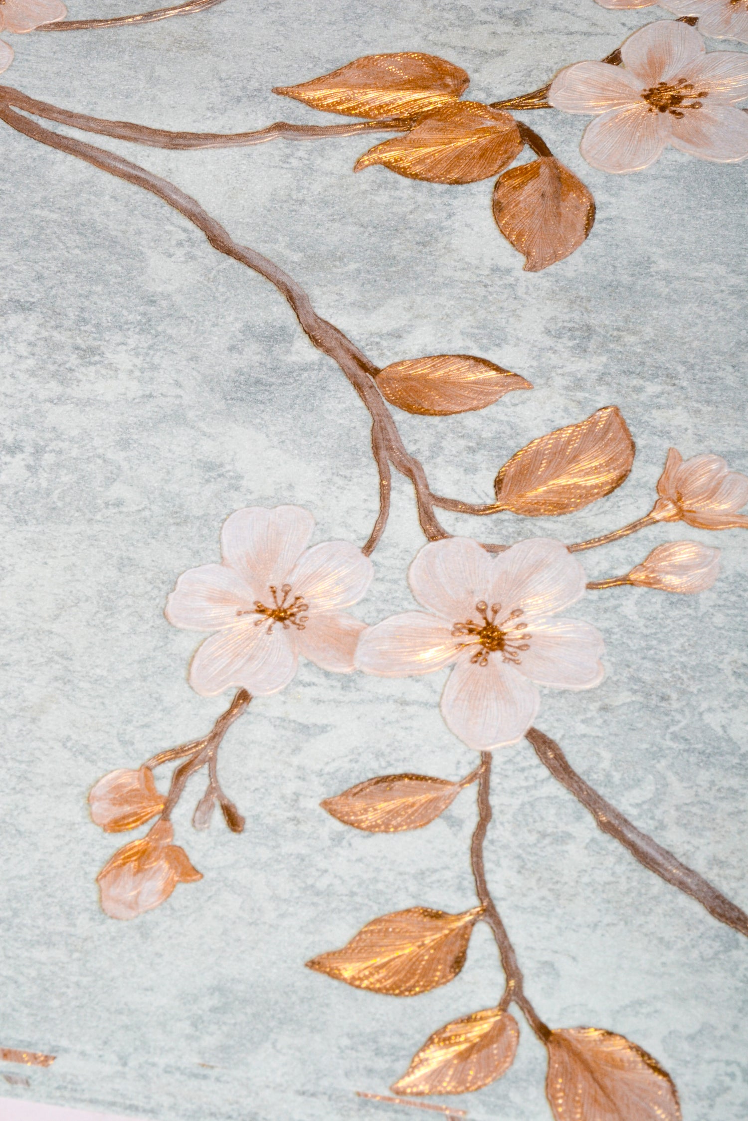 21" x 21" Flower Packaging Paper Light Green Pkg/10