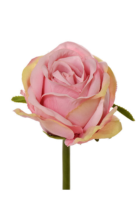 19" Silk Rose Spray Pink