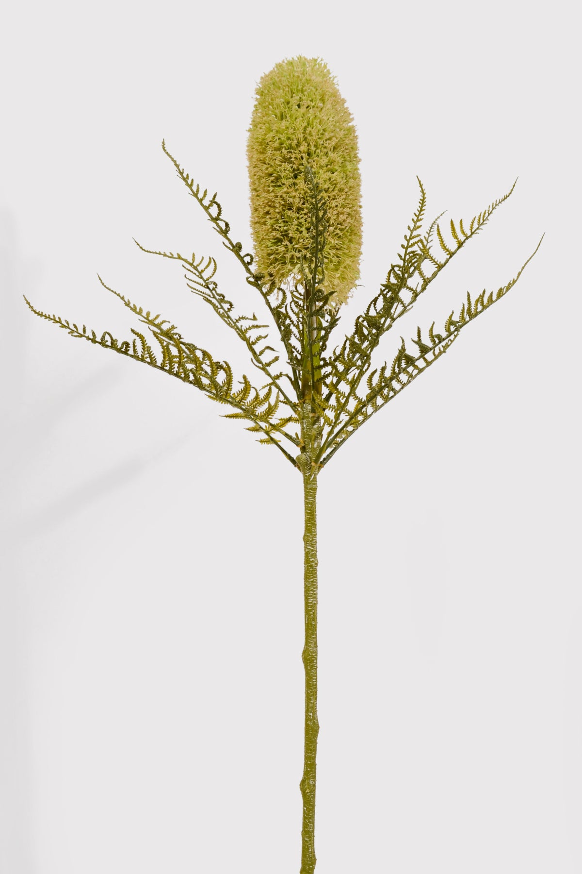 30" Artificial Banksia Spray White/Green