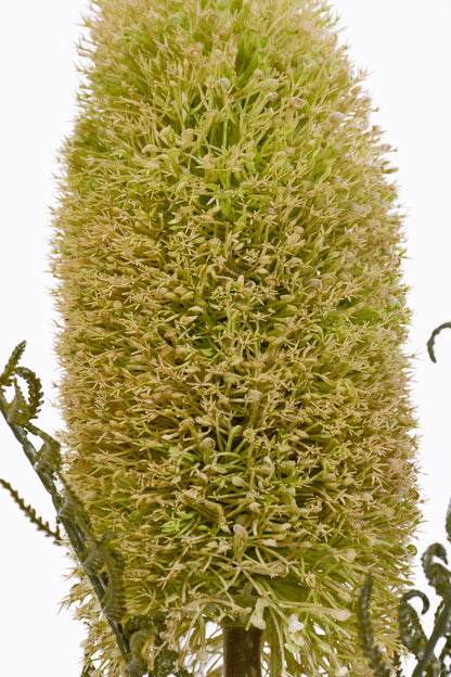 30" Artificial Banksia Spray White/Green