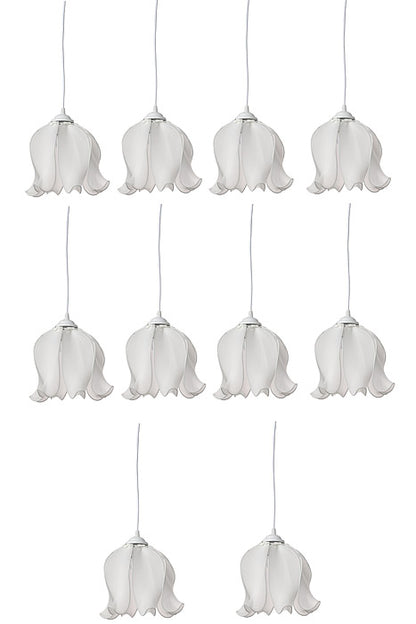 Hanging Flower Lamp Set/10