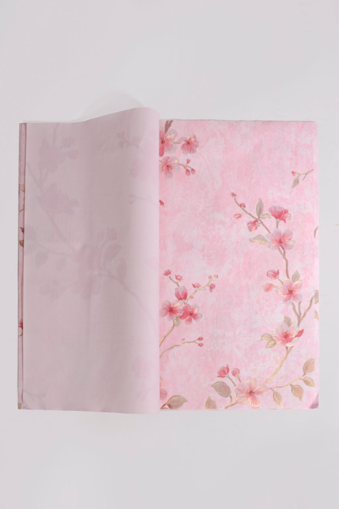 21" x 21" Flower Packaging Paper Pink Pkg/10