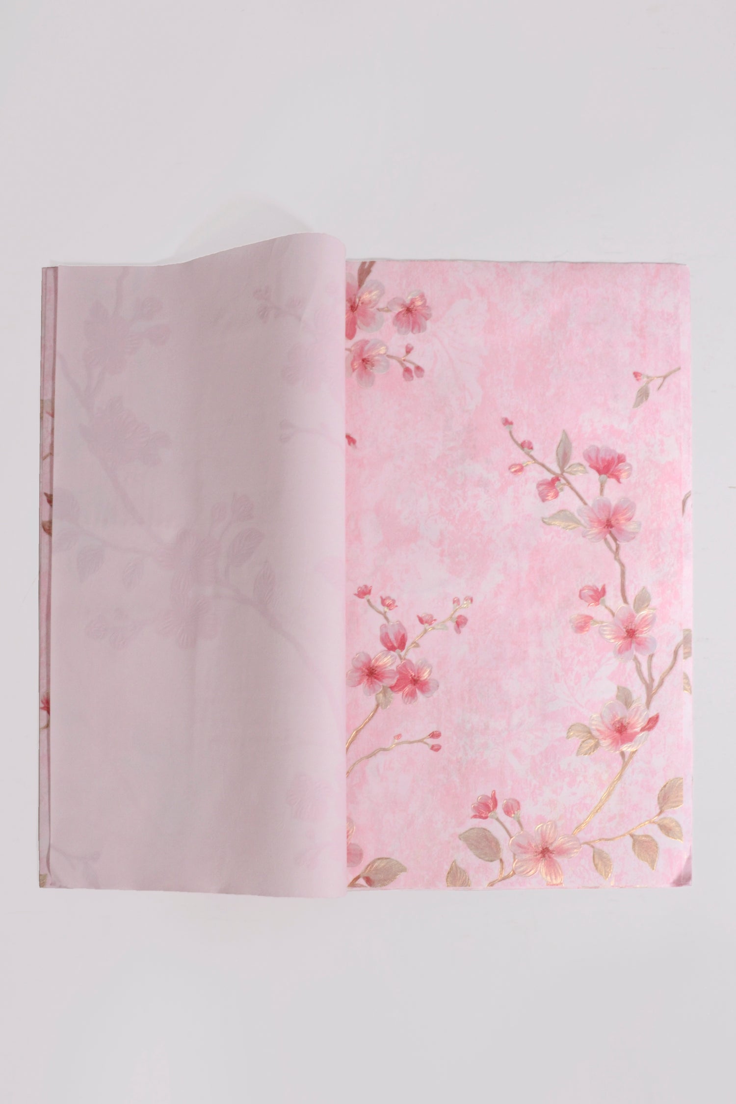 21" x 21" Flower Packaging Paper Pink Pkg/10