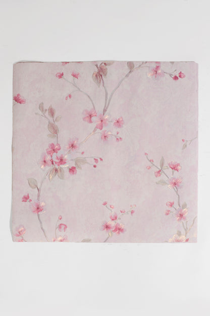 21" x 21" Flower Packaging Paper Light Pink Pkg/10