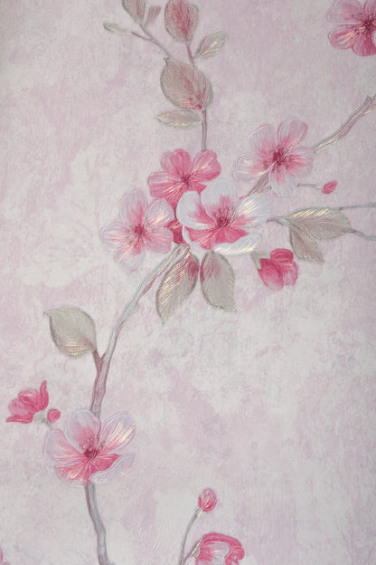 21" x 21" Flower Packaging Paper Light Pink Pkg/10