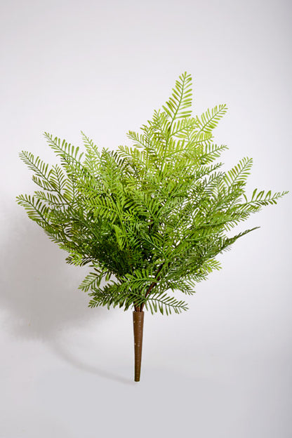 18" Real Touch Fern Bundle Green