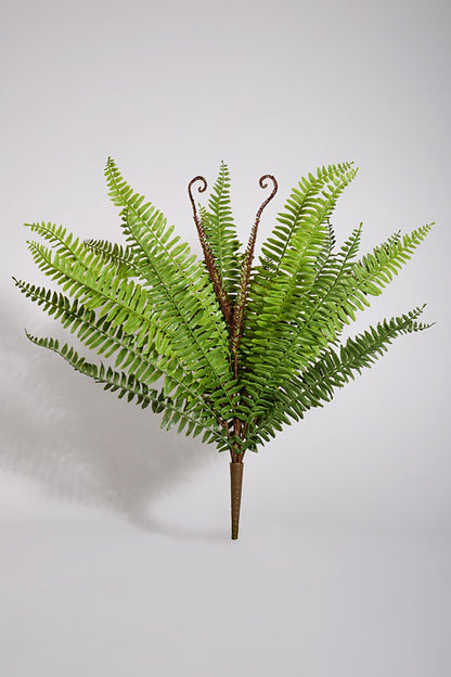 21" Real Touch Ruffle Fern Green