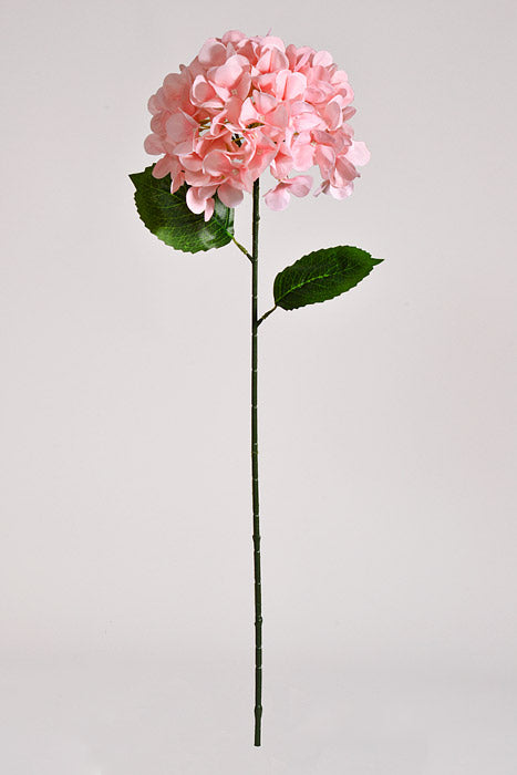 28" Silk Hydrangea Spray Pink
