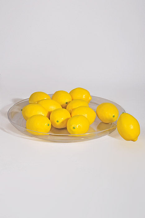 4" Artificial Lemon Yellow Pkg/12
