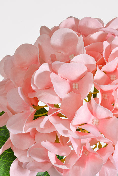 28" Silk Hydrangea Spray Pink