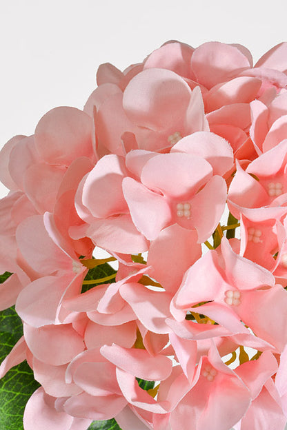 28" Silk Hydrangea Spray Pink