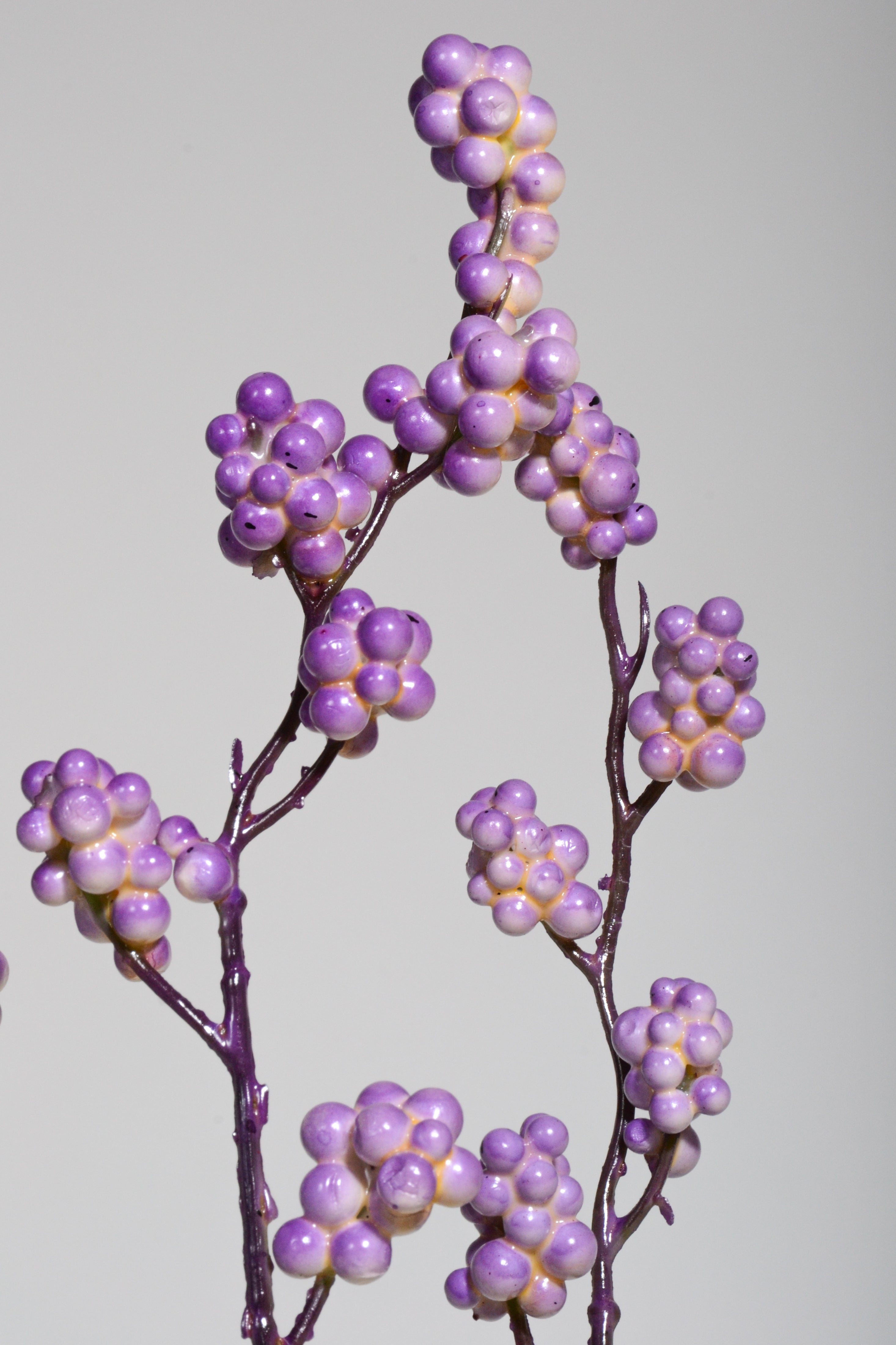 26" Artificial Mini Berry Spray Purple