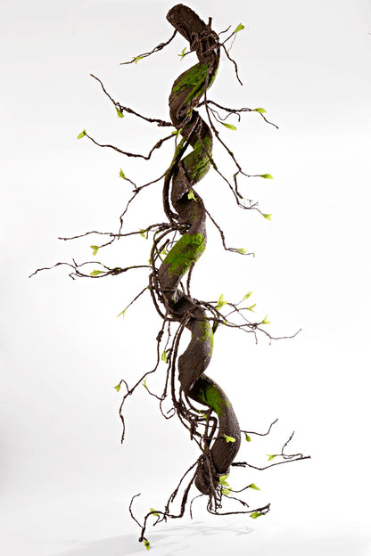 5FT Moss Branch Garland Green/Brown