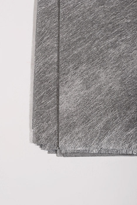 23" Flower Wrap Paper Silver Pkg/20