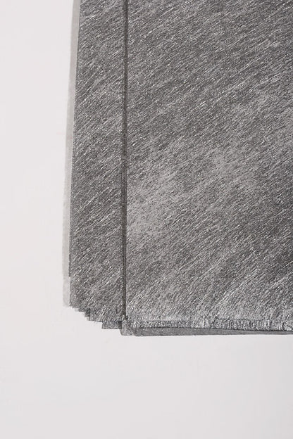 23" Flower Wrap Paper Silver Pkg/20