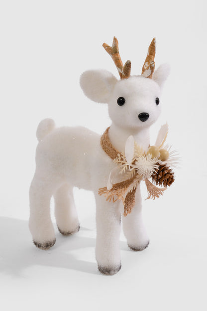 10" Reindeer White