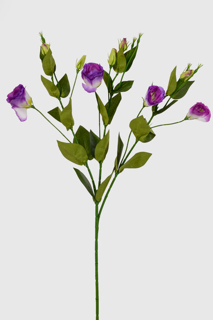 29" Artificial Lisianthus Spray Purple