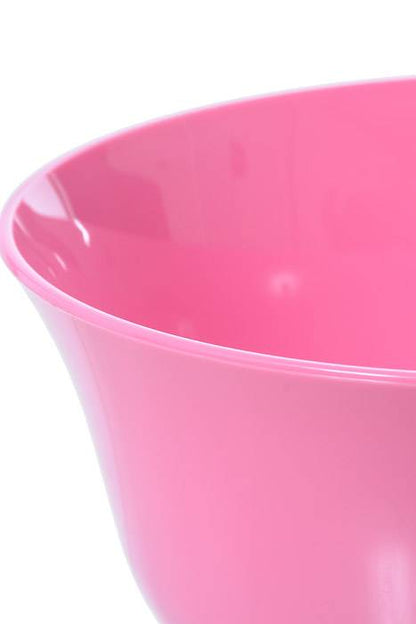 7.25" Plastic Fruit Bowl Pink