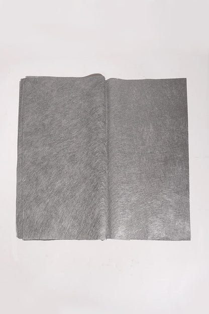 23" Flower Wrap Paper Silver Pkg/20