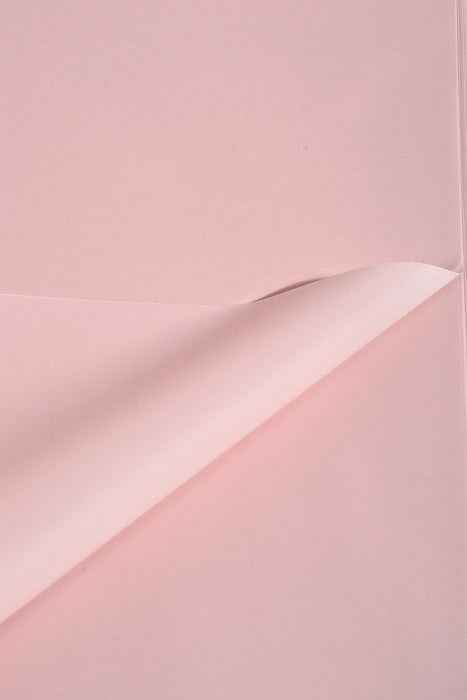 22.5" Waterproof Flower Wrapping Paper Light Mauve Pkg/20