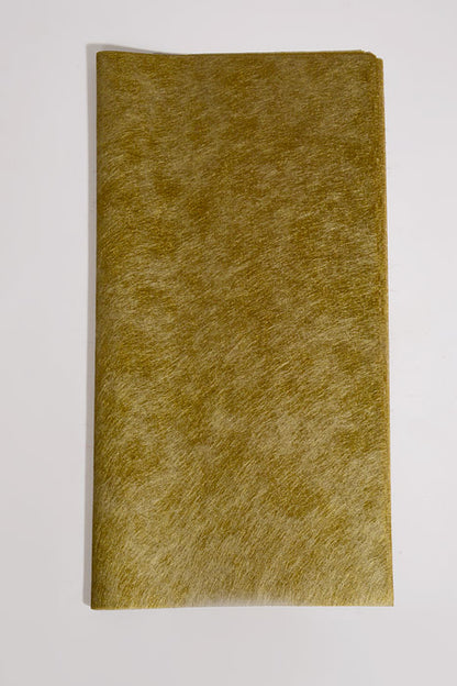 23" Flower Wrap Paper Gold Pkg/20