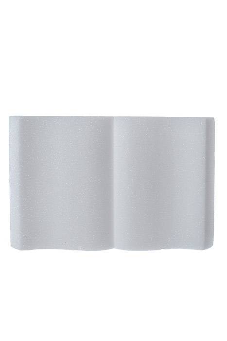 24&quot; X 15.25&quot; X 2&quot; Styrofoam Plain Bible White