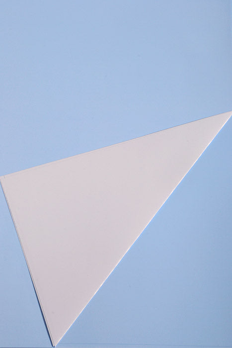 22.5" Two-Tone Waterproof Wrapping Paper Light Blue/White Pkg/20