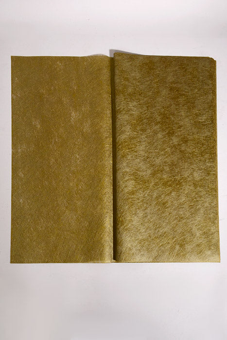 23" Flower Wrap Paper Gold Pkg/20