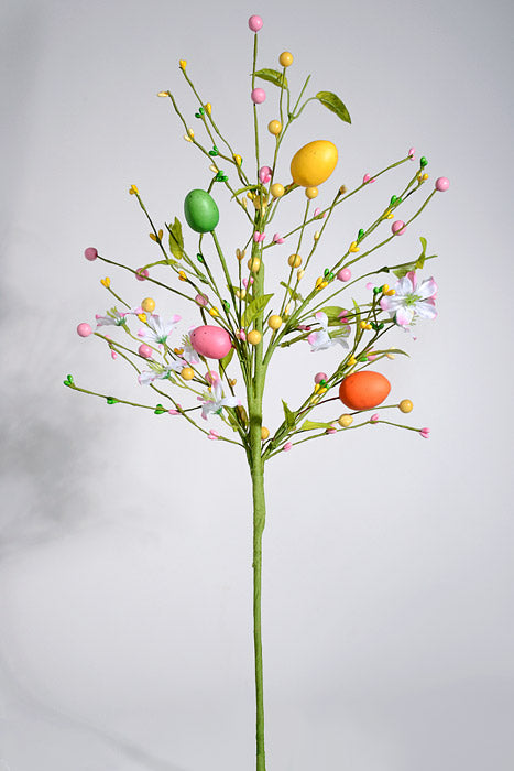 25" Easter Egg Spray Multi Color