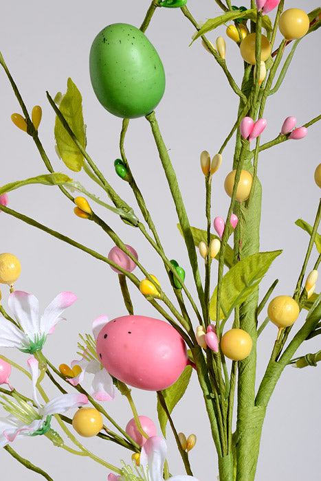 25" Easter Egg Spray Multi Color