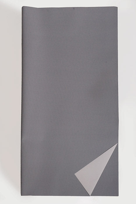 22.5" Two-Tone Waterproof Wrapping Paper Gray/Light Gray Pkg/20
