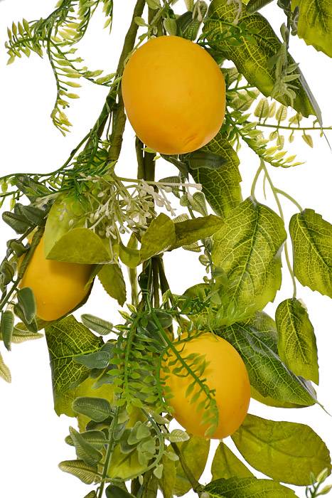 5ft Lemon Leaf Garland Yellow