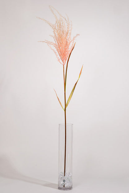 48" Artificial Reed Grass Spray Pink