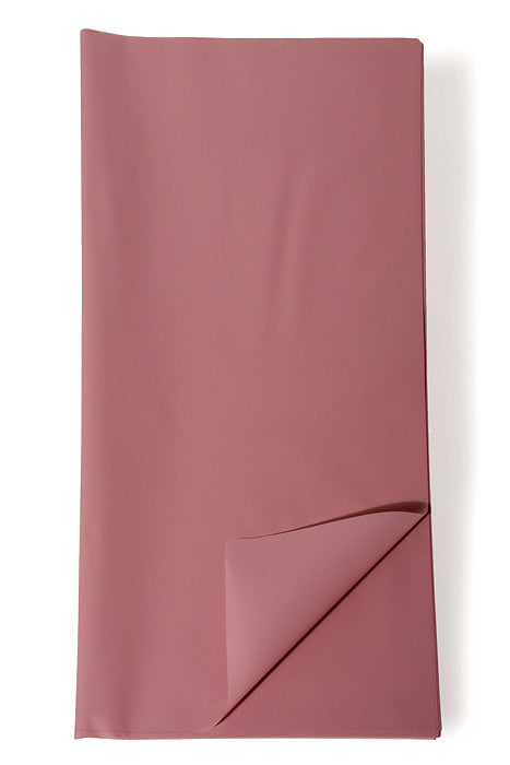 22.5" Waterproof Flower Wrapping Paper Mauve Pkg/20
