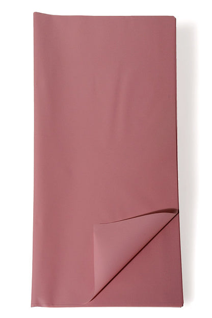 22.5" Waterproof Flower Wrapping Paper Mauve Pkg/20