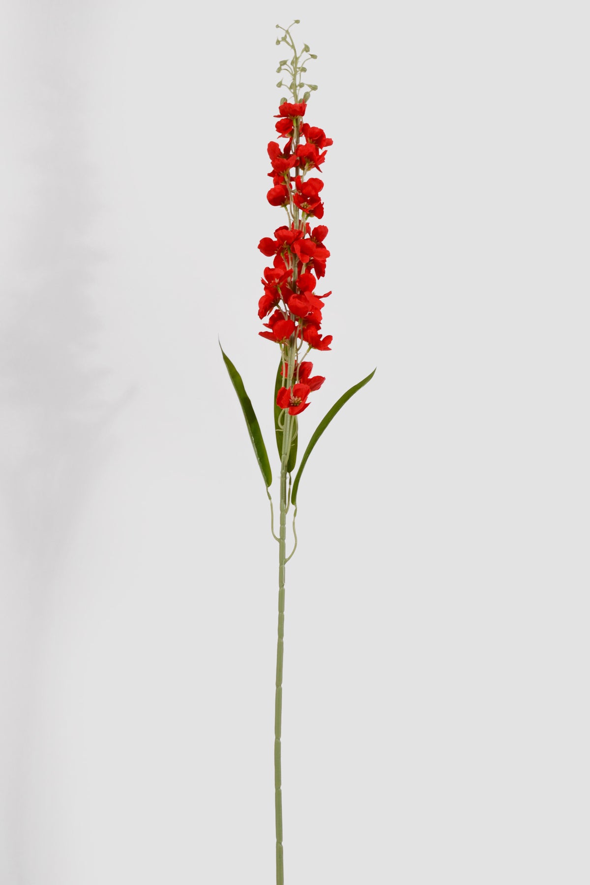49" Silk Delphinium Spray Red