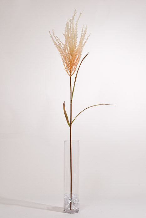 48&quot; Artificial Reed Grass Spray Taupe