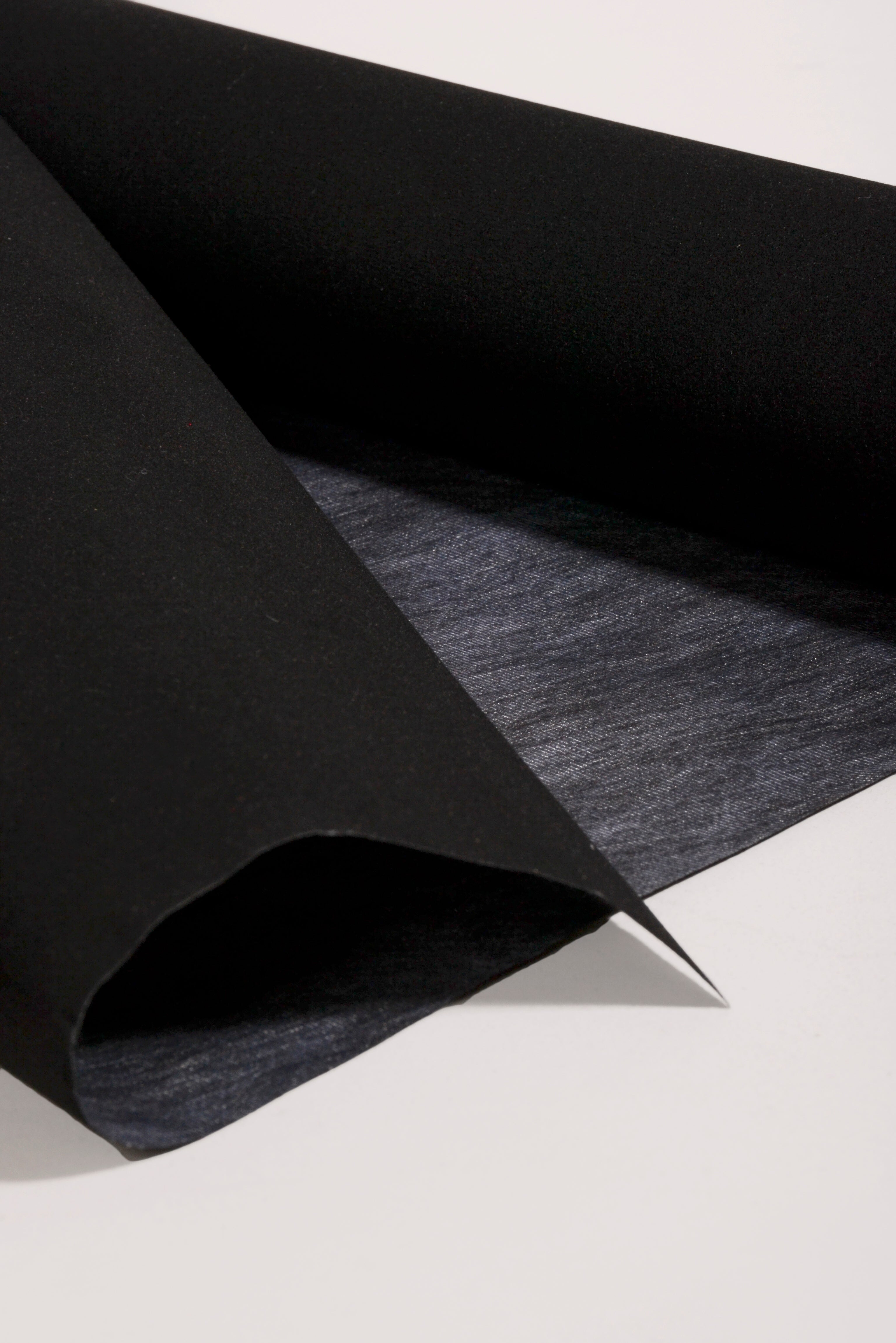 21" x 6Yds Velvet Flower Wrap Paper Black