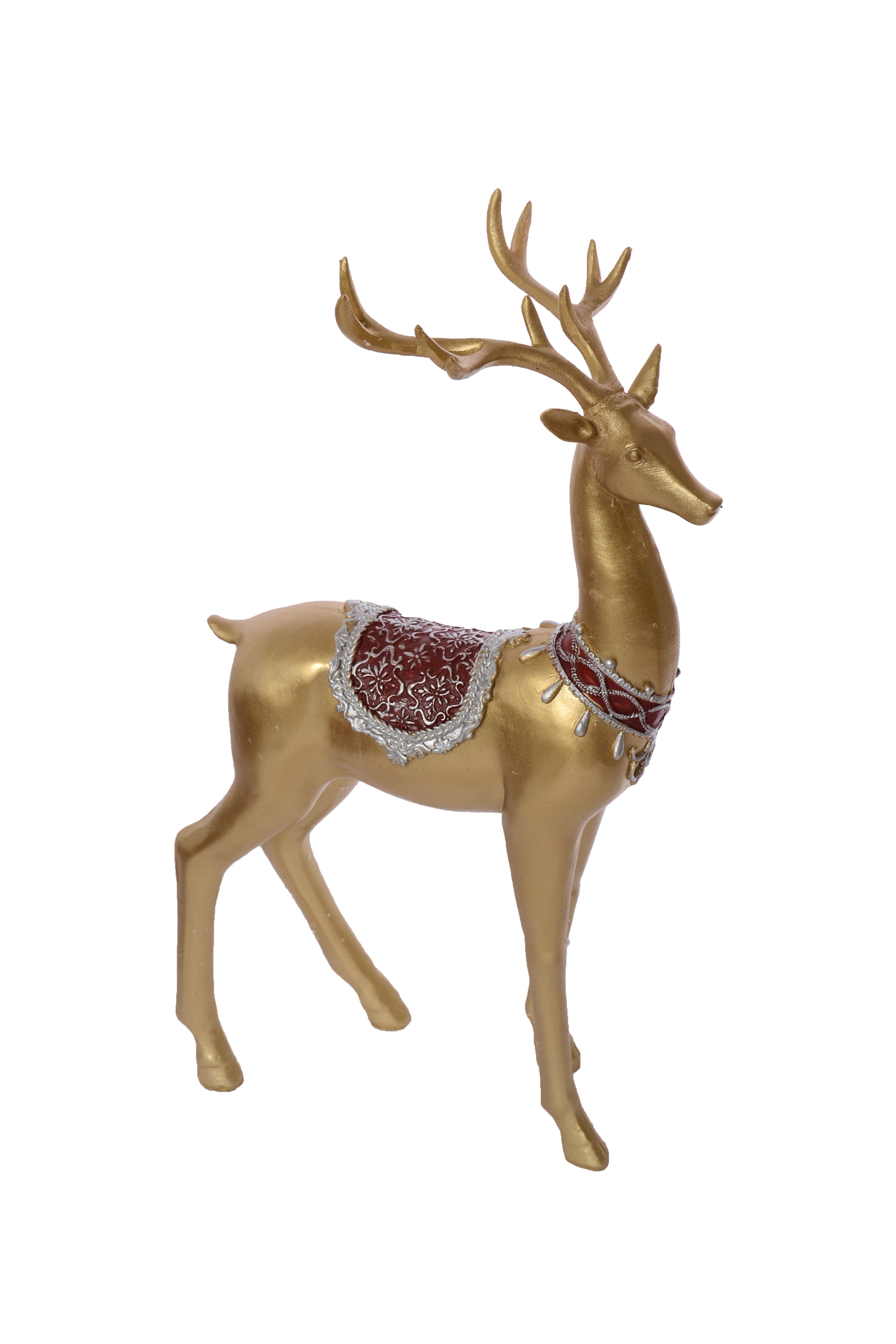 16" Reindeer Gold/Red