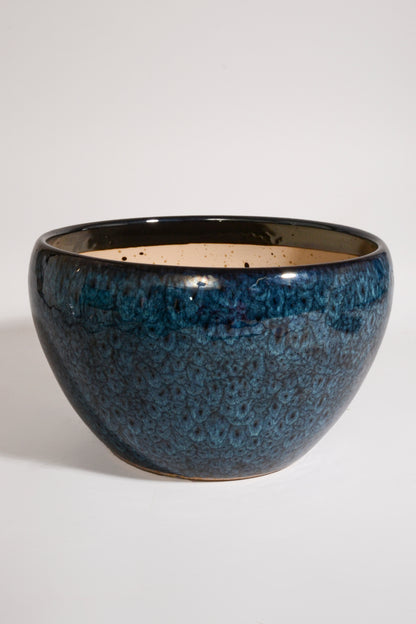 10"/12" Open Round Pot Blue Set/2